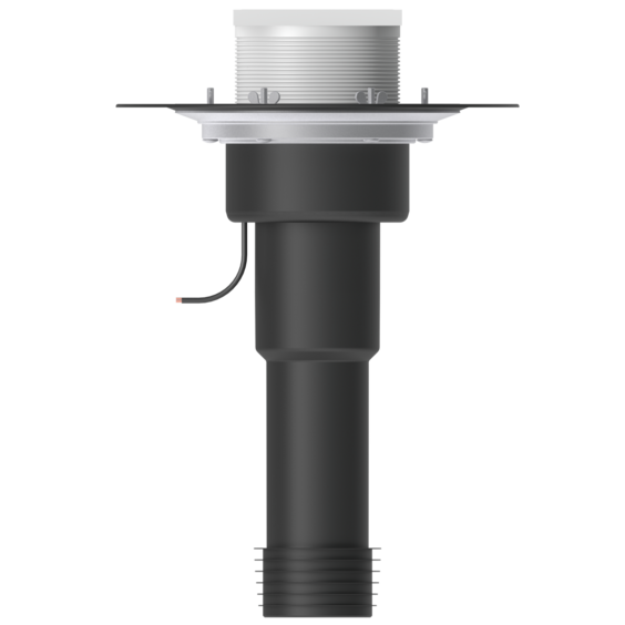 Воронка ремонтная ВФОР-ТО. Воронка ремонтная обогреваемая, используется для непосредственного монтажа со стальными, чугунными или пластиковыми трубами диаметром 110 мм, комплектуется уплотнительной манжетой и трапом с опорным кольцом